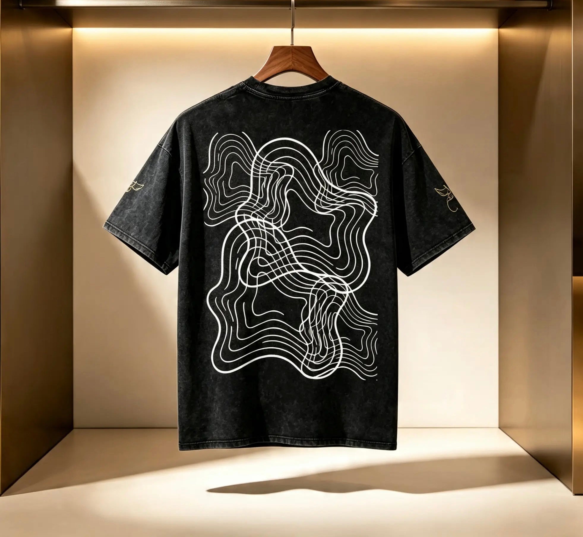 T-shirt oversize Noir unisexe