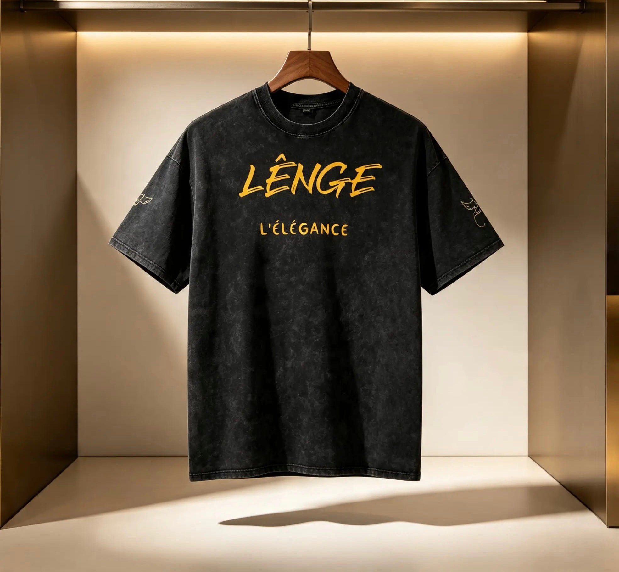 T-shirt oversize Noir unisexe